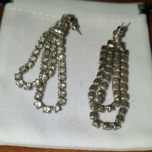 Elegant Silver Dangle Earrings